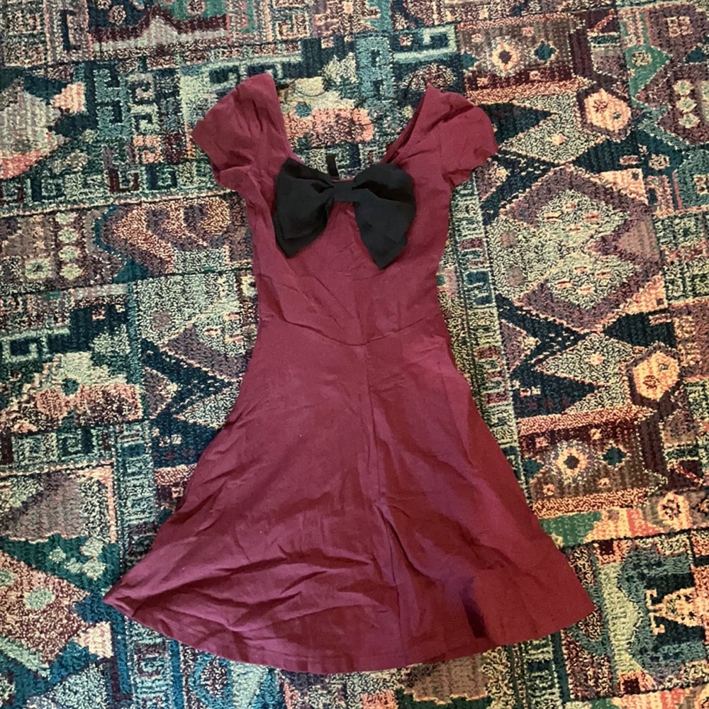 H&M Divided bow dress